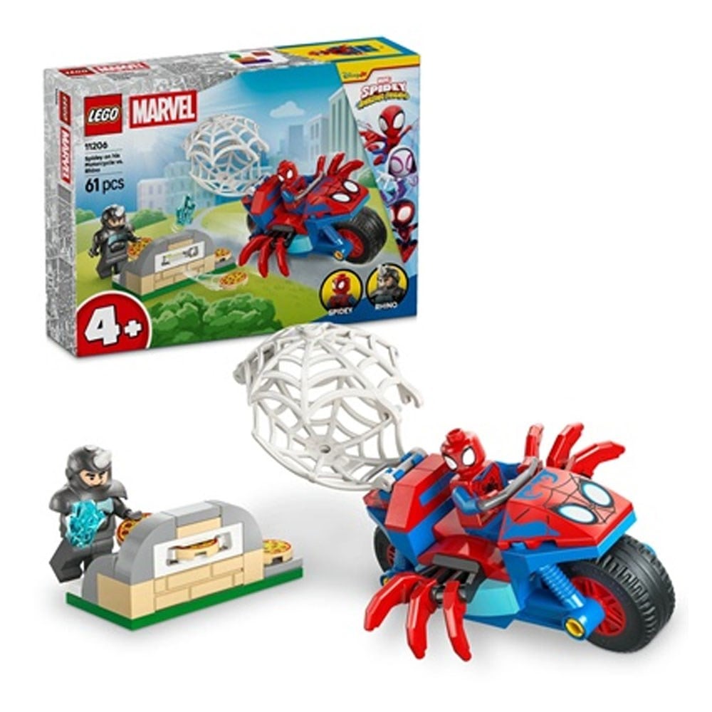 Lego Marvel Spidey Ve Arkadaşları Spidey Vs. Rhino Adr-lss11206