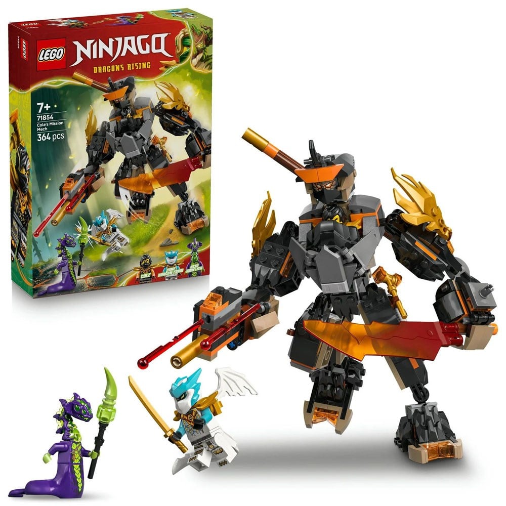 Lego Ninjago Cole’un Görev Robotu Ve Ejderha Zane Adr-lsl71854