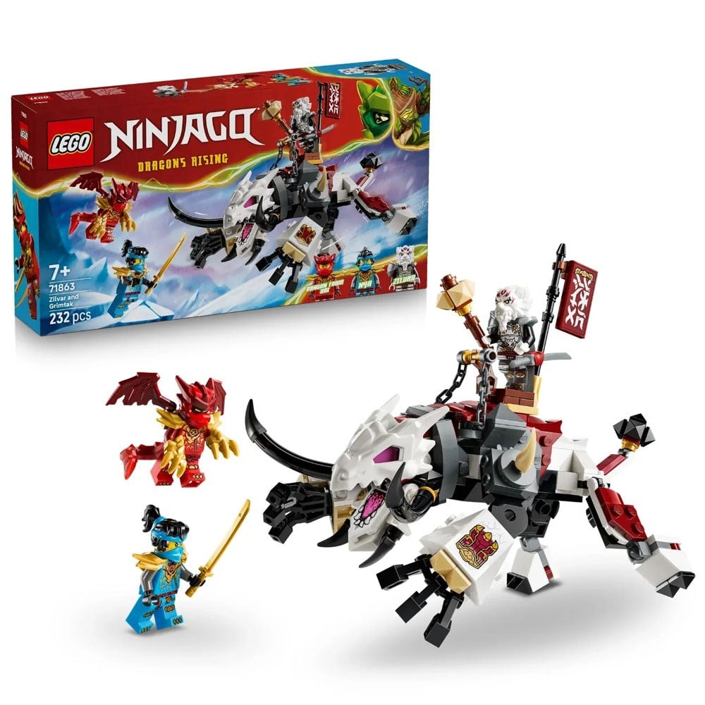 Lego Ninjago Zilvar Ve Ejderha Grimtak Adr-lsl71863