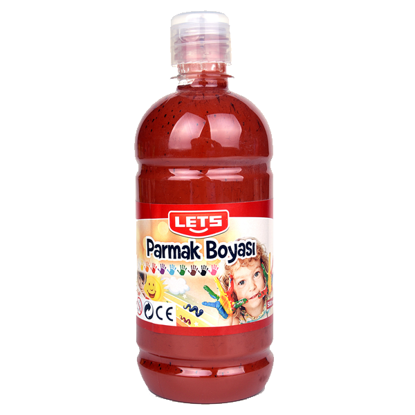 Lets Parmak Boyası 500 ML Kahverengi L-5008