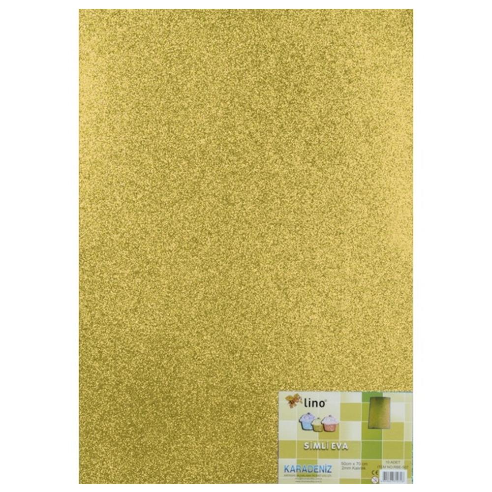 Lino Eva 50x70 Cm.Altın 2 MM Simli