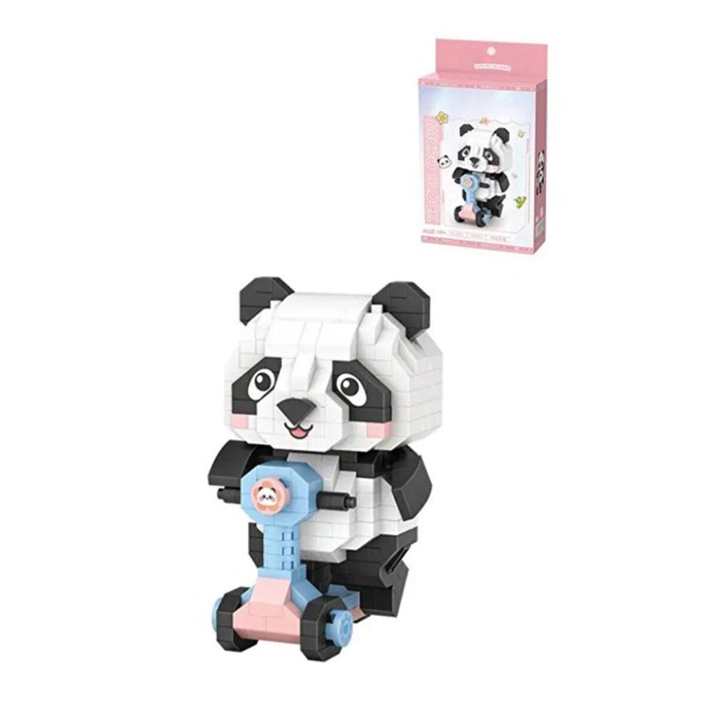 Loz Panda Scooter 320 Parça Block Oyuncak