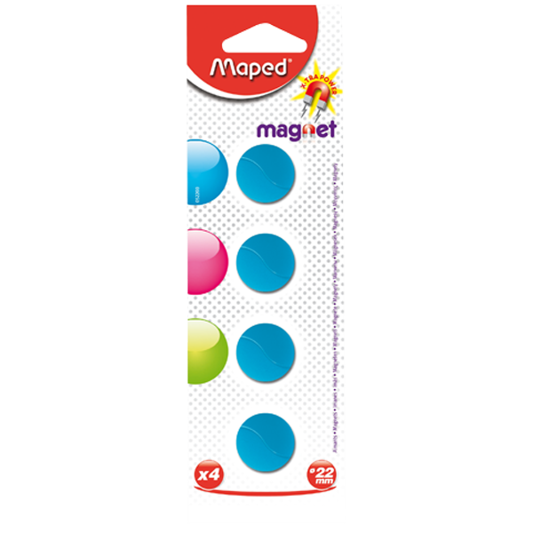 Maped Mıknatıs 22 MM 4 LÜ 052200
