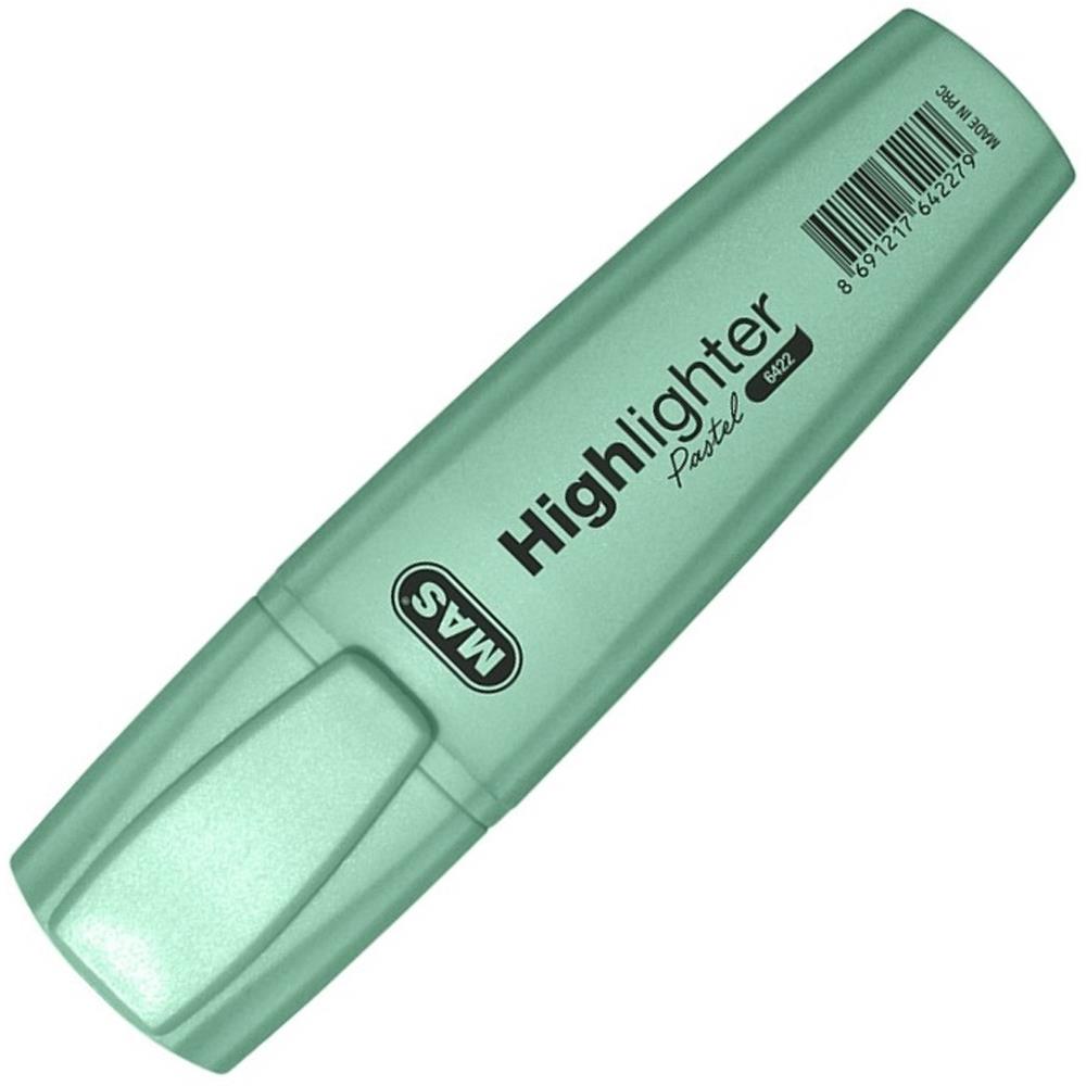 Mas Fosforlu Kalem Pastel Yeşil 6422