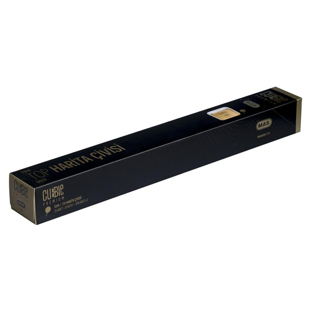 Mas Harita Çivisi Cubbie Premium Kalp Gold 1314
