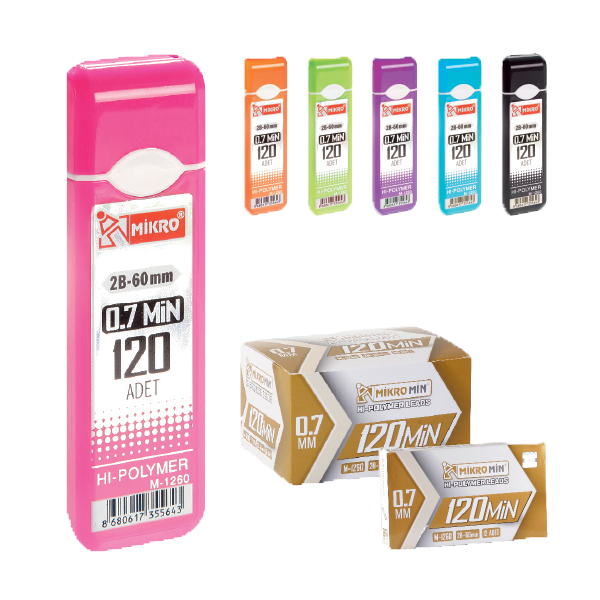 Mikro Min 60 MM 0.7 MM 120 Lİ M-1260