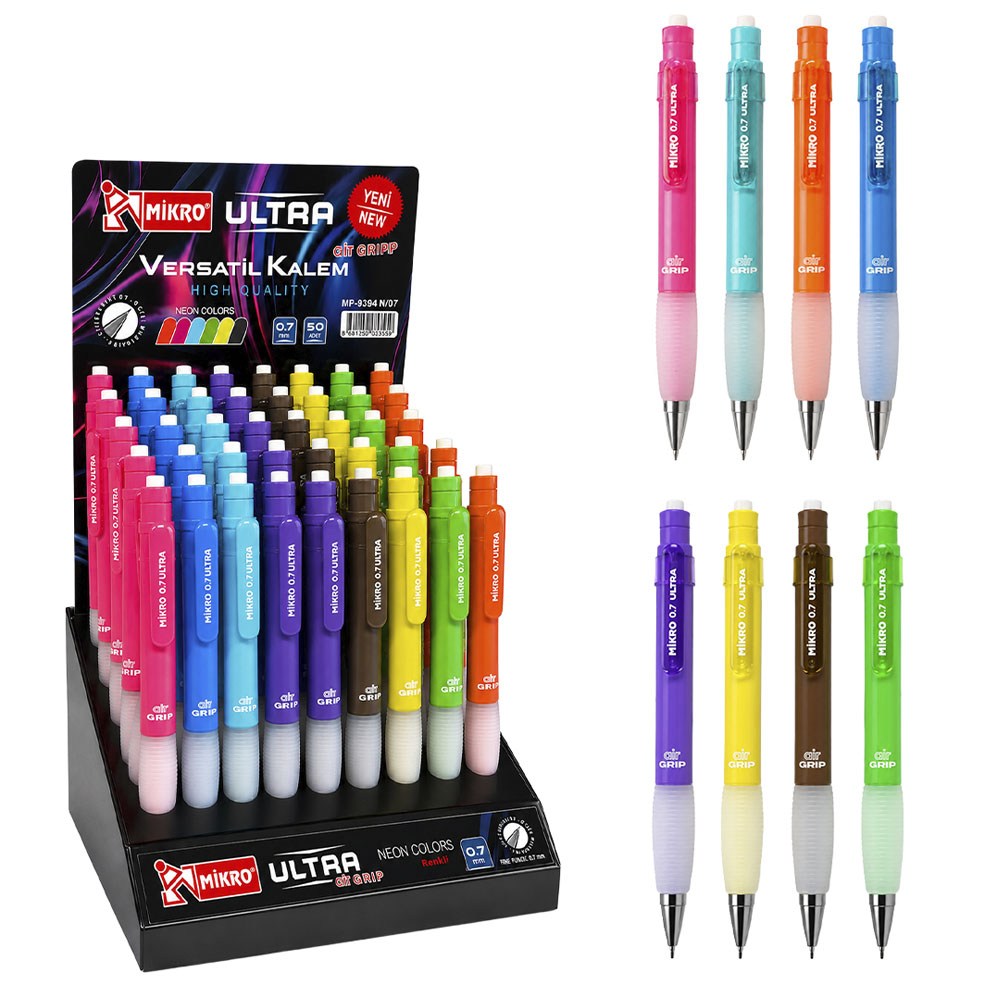 Mikro Versatil Kalem Mp-9394n Neon Ultra Air Grip Mp-9394n