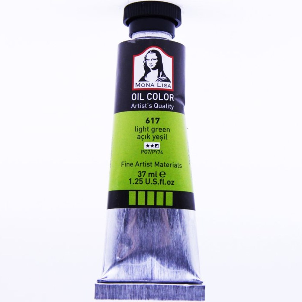 Mona Lisa Yağlı Boya 37 ML Açık Yeşil 617