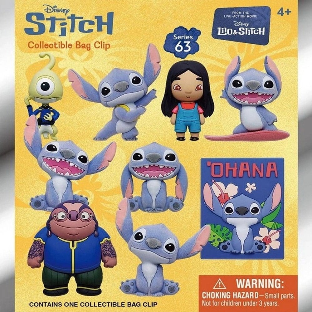 Monogram Lilo & Stitch Klipsli Figür Seri 63 ( 24l Neco-mono/84060