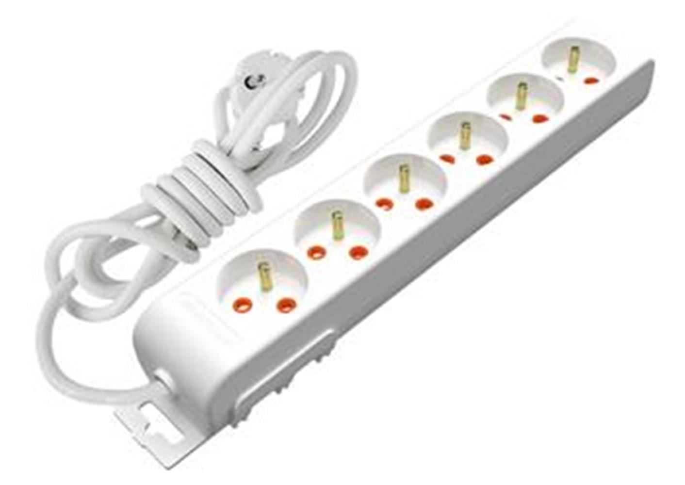 Mutlusan Rı-Tech 6lı 3Mt Anahtarlı Ups 001 175 640002 03 00 Grup Priz