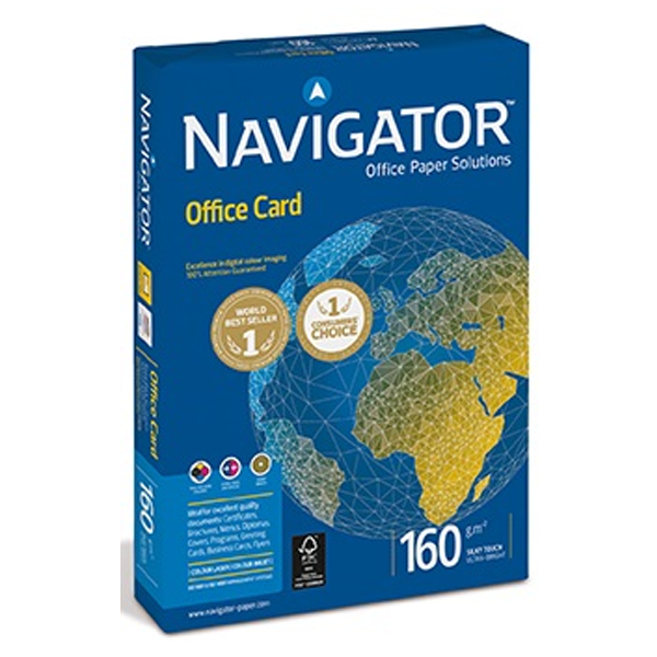 Navigator Gramajlı Kağıt Office Card 250 Lİ A3 160 GR Beyaz