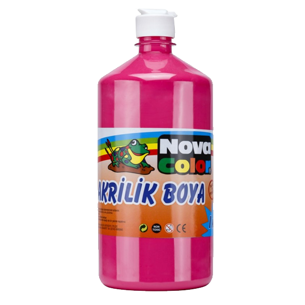 Nova Color Akrilik Boya 1 KG Pembe NC-230