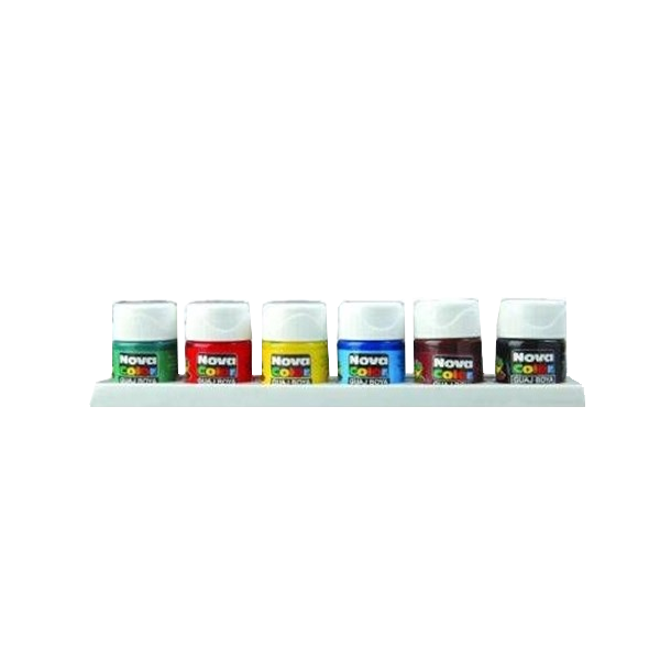 Nova Color Guaj Boya Şişe 6 Renk 25 ML NC-113