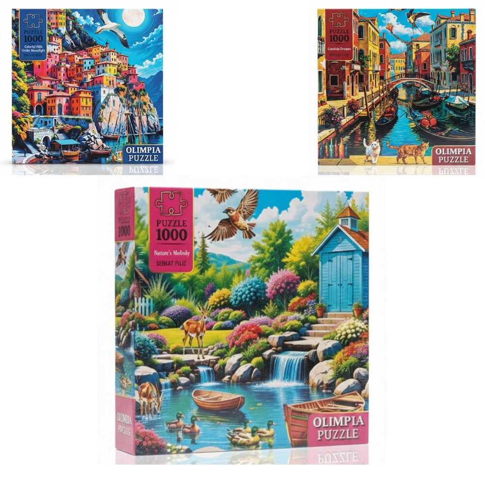 Olimpia Puzzle 1000 Parça Mix