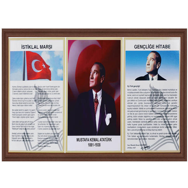 Panda Milli Levha 3 LÜ Mdf Çerceve 45x90 MM PAN424