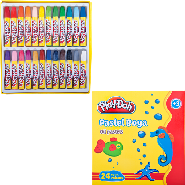 Play-Doh Pastel Boya 24 Renk PLAY-PA004