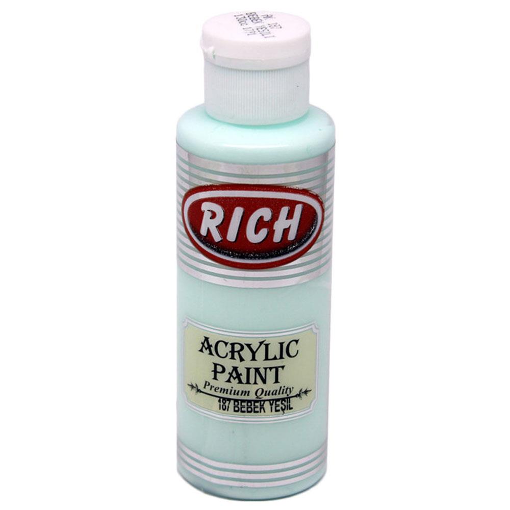 Rich Akrilik Boya Master 120 CC Bebek Yeşil 187