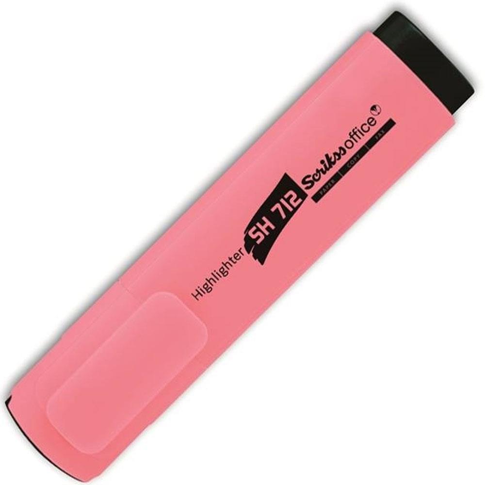 Scrikss Fosforlu Kalem Pastel Pembe SH 712