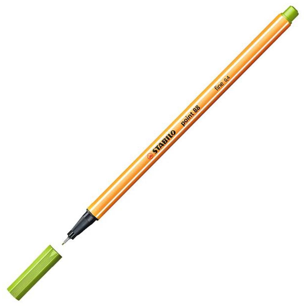 Stabilo Keçe Uçlu İnce Kalem 88 Point 0.4 MM Elma Yeşii 88/33