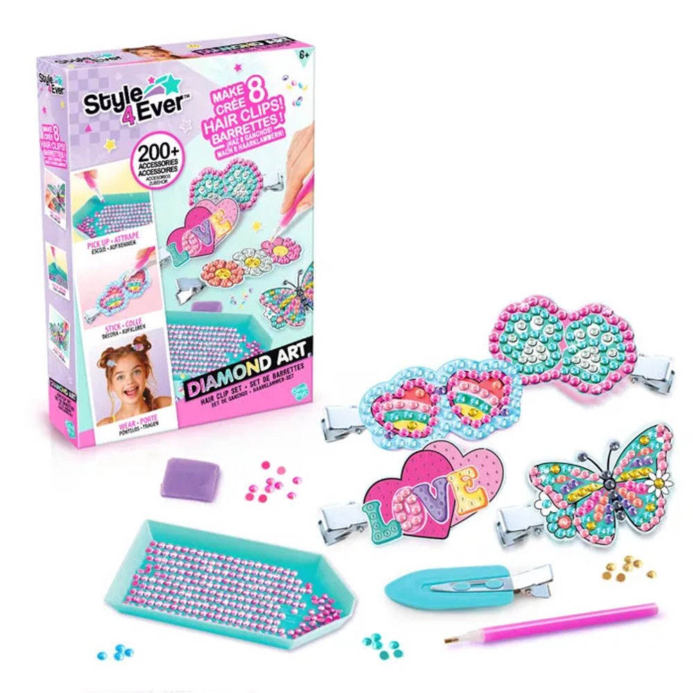 Sunman Hobi Set Style 4Ever Diamond Art Saç Tokası OFG334