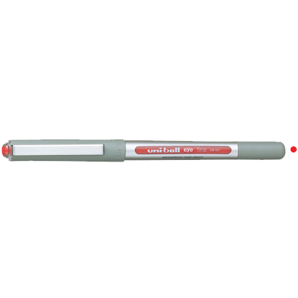 Uni-Ball Roller Kalem Eye Fine Bilye Uç 0.7 MM Kırmızı UB-157