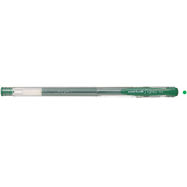 Uni-Ball Roller Kalem Signo Fine Jel Bilye Uç 0.7 MM Yeşil UM-100