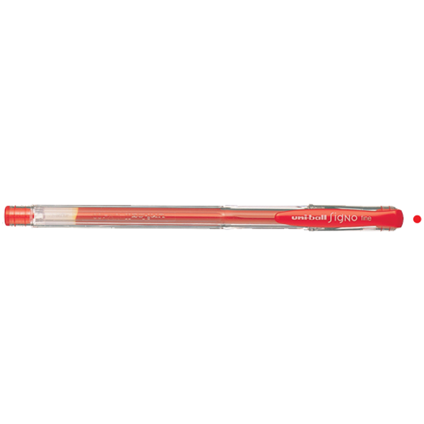 Uni-Ball Roller Kalem Signo Fine Jel Bilye Uç 0.7 MM Kırmızı UM-100