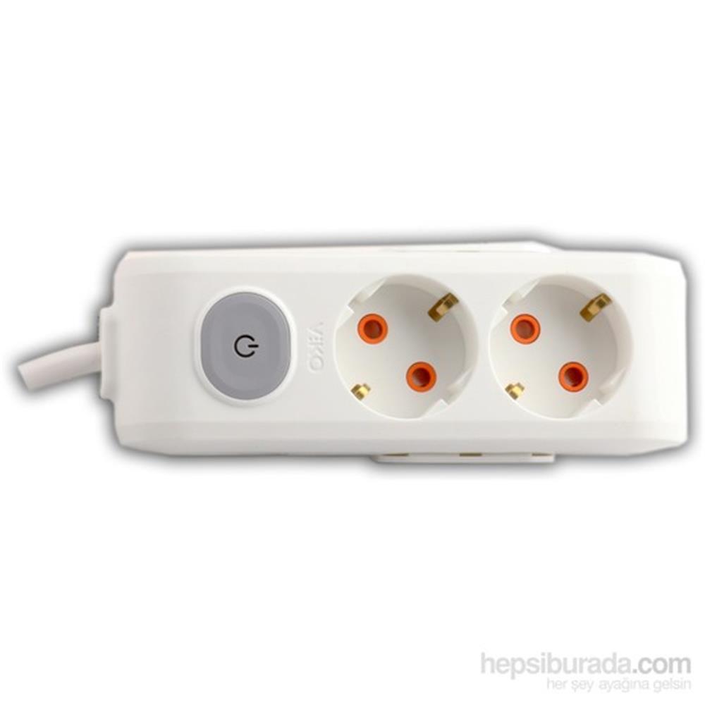 Viko Multı-Let Vm22ANH 2li 2mt  Anahtarlı Kablolu (90117202)