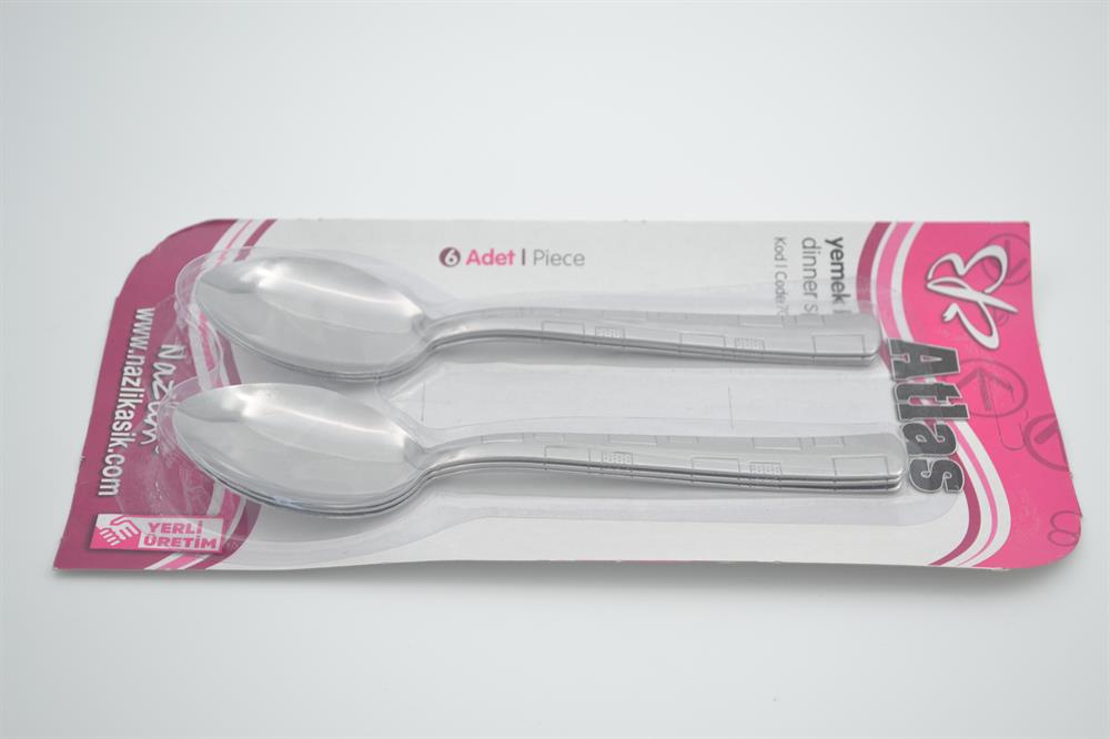 ATLAS YEMEK KAŞIĞI 6 ADET