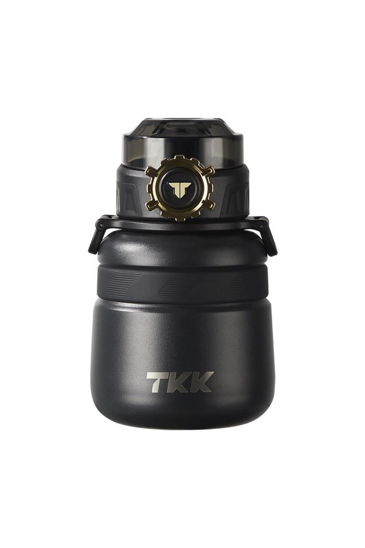 Çelik Çocuk Matarası 600ml Siyah Panter