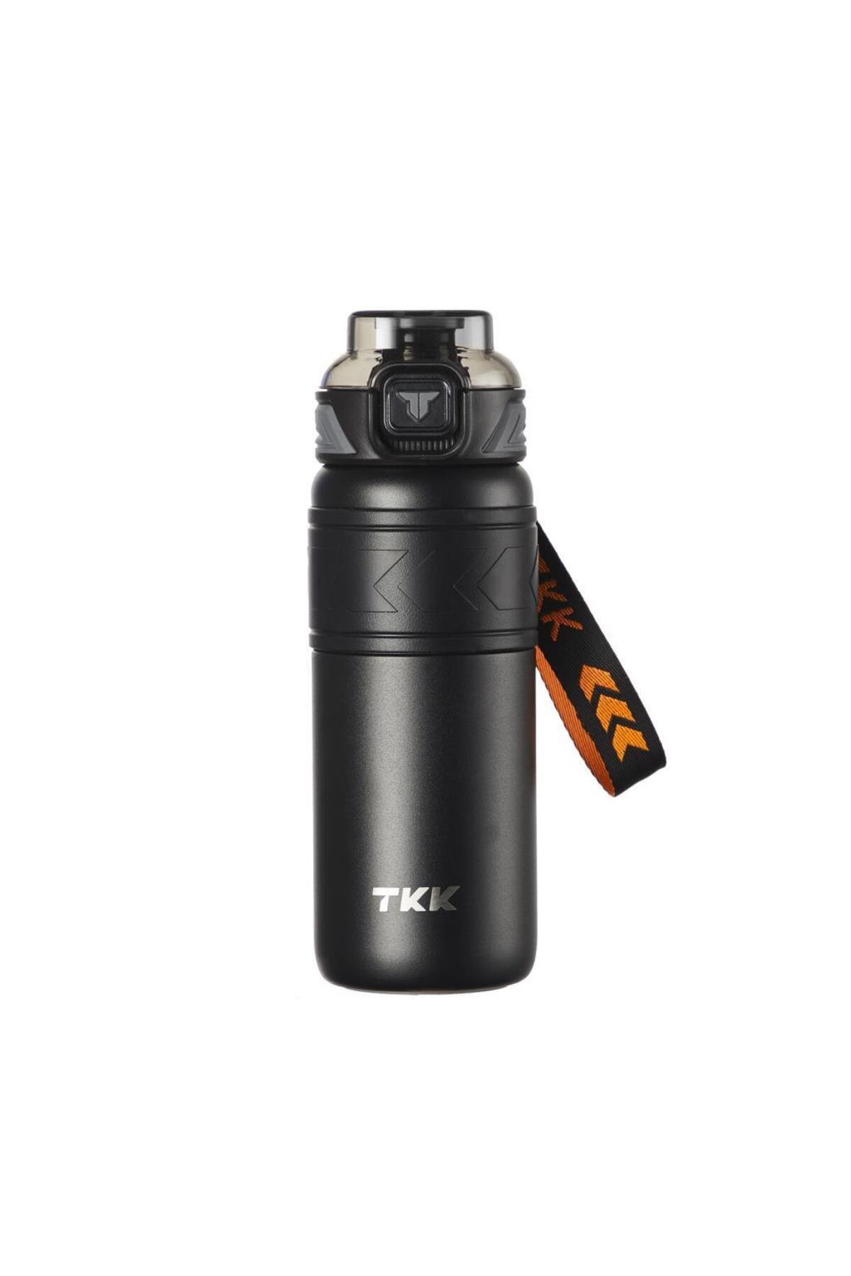 Çelik Termos Matara 500ml Siyah