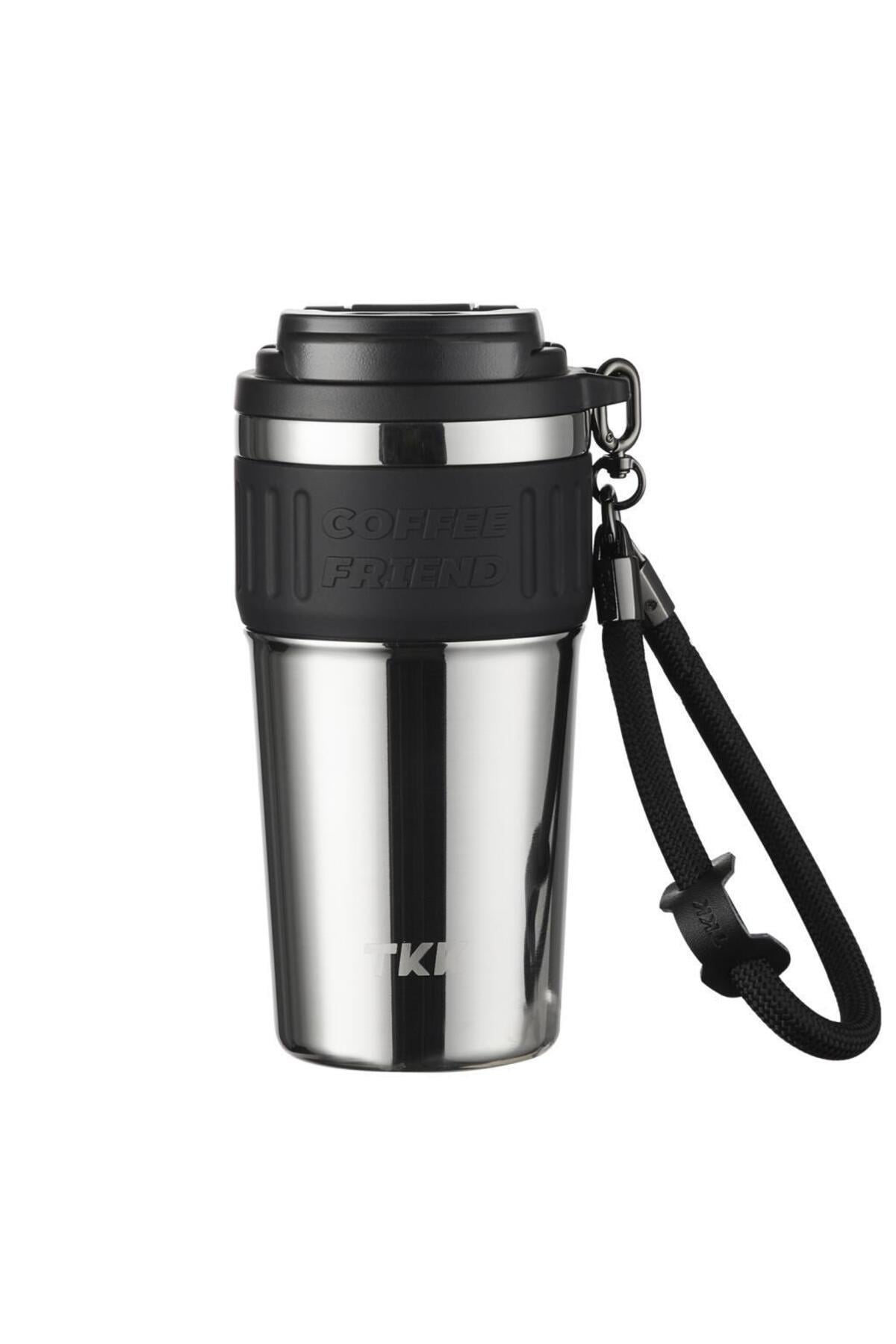 Çelik Termos Mug 630ml Gümüş
