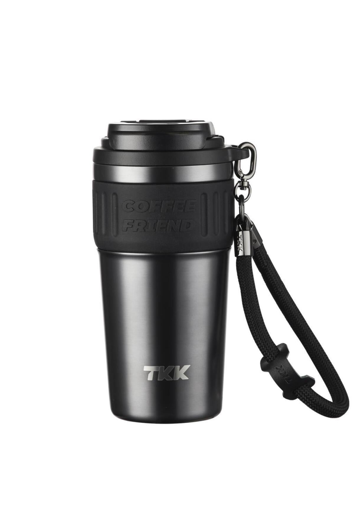 Çelik Termos Mug 630ml Koyu Gri