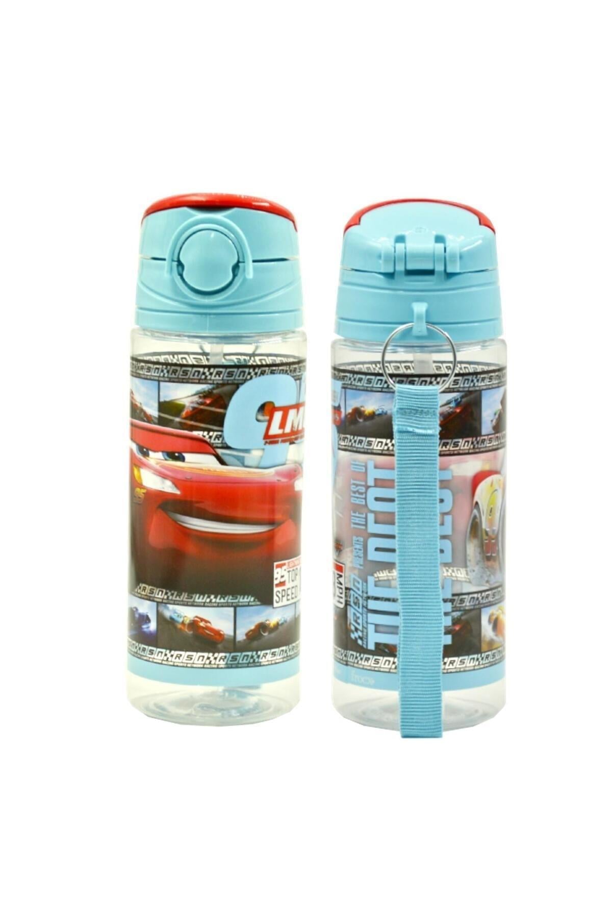 Disney Cars Lisanslı Pipetli Matara 500 Ml Turkuaz OTTO-44206