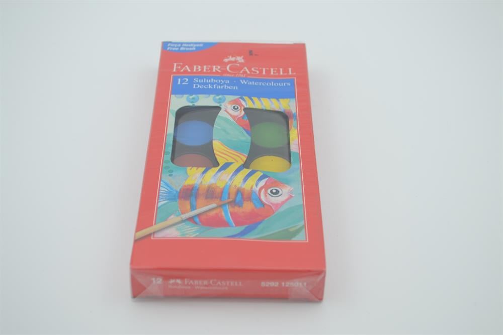 FABER CASTELL 12'Lİ  SULU BOYA