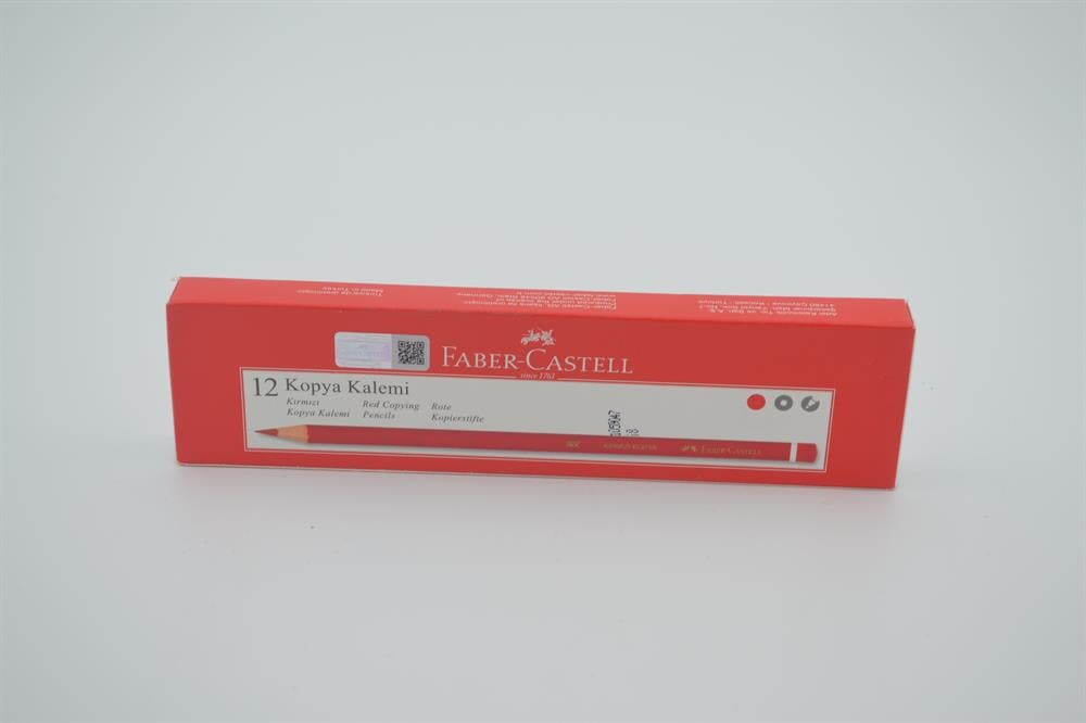 Faber-Castell Kırmızı Kopya Kalemi - 12'li Paket