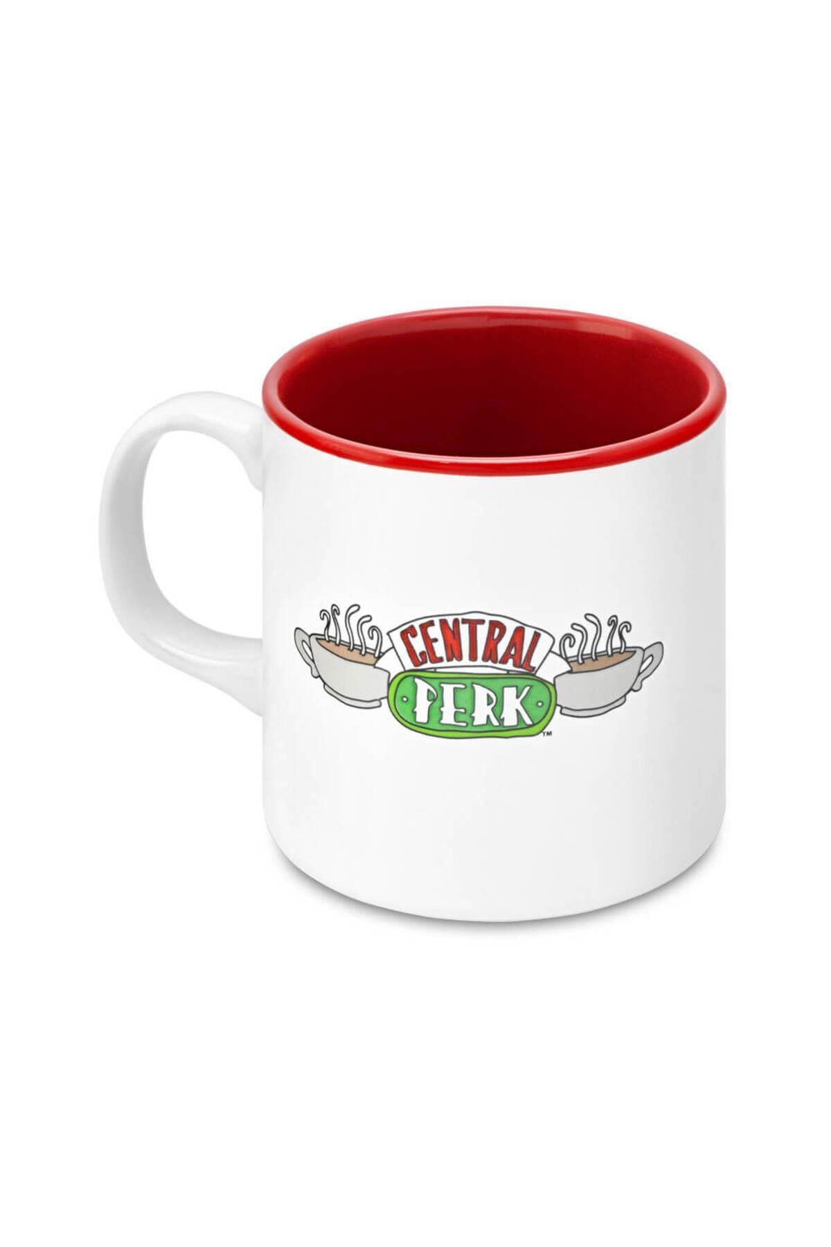 Friends Central Perk Koltuk Dış Beyaz İç Kırmızı- Mug