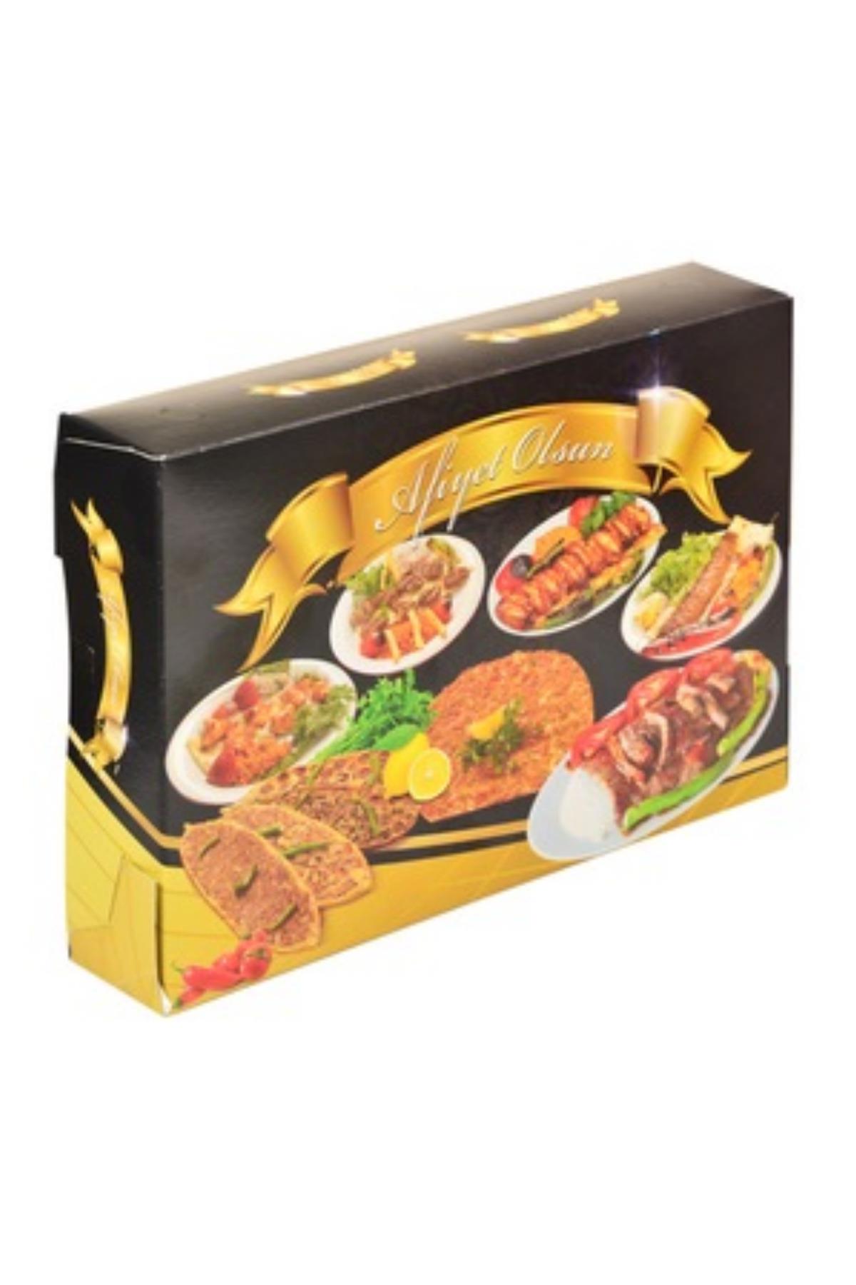 Kebap Pide Lahmacun Kutusu 1 KG 100lü 17 x 25 x 4.5 CM