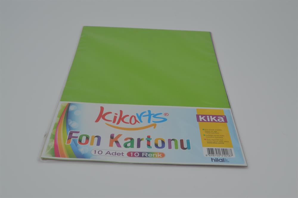 Kika Bristol Fon Kartonu 0 Adet Renkli