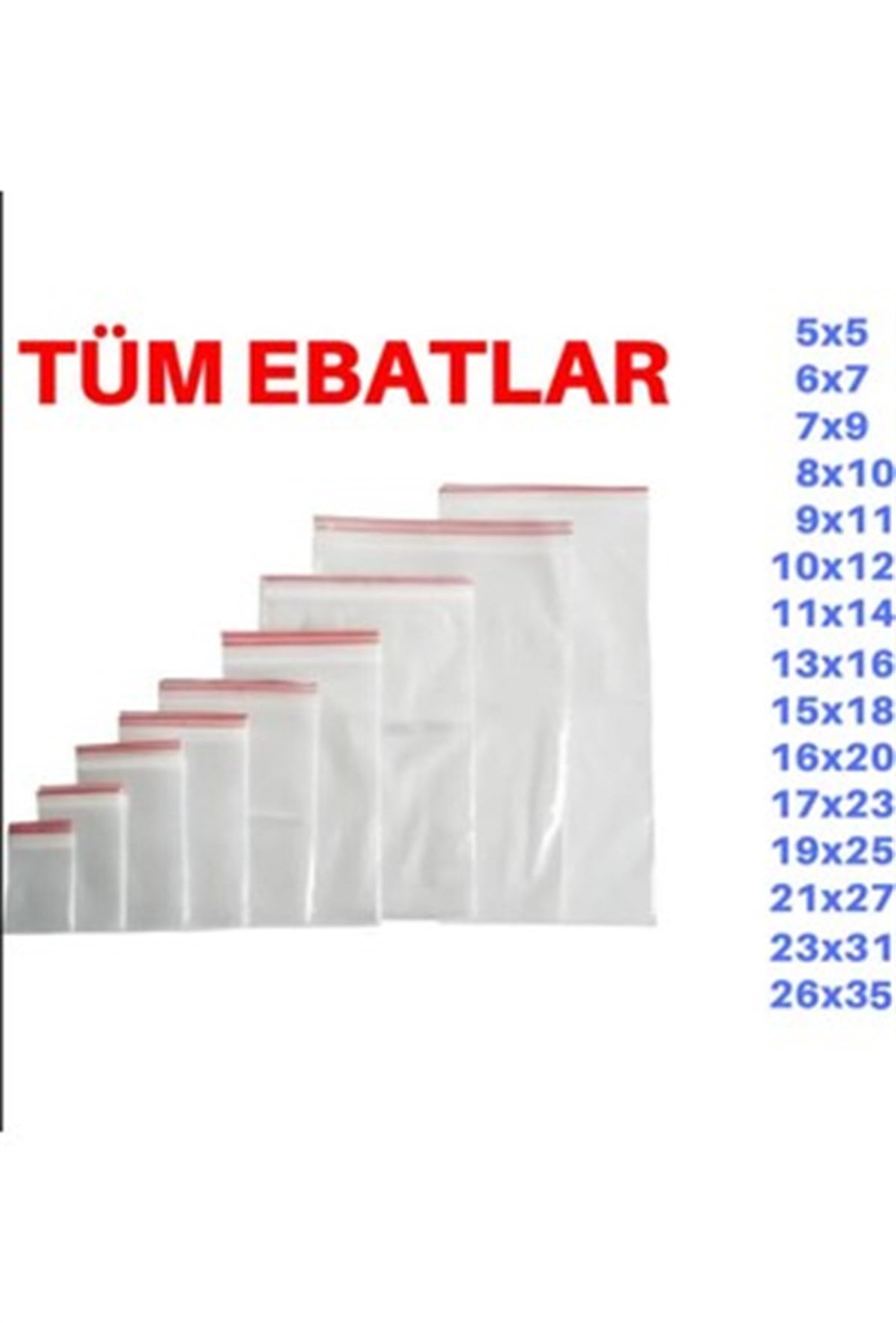 KİLİTLİ POŞET 8X10