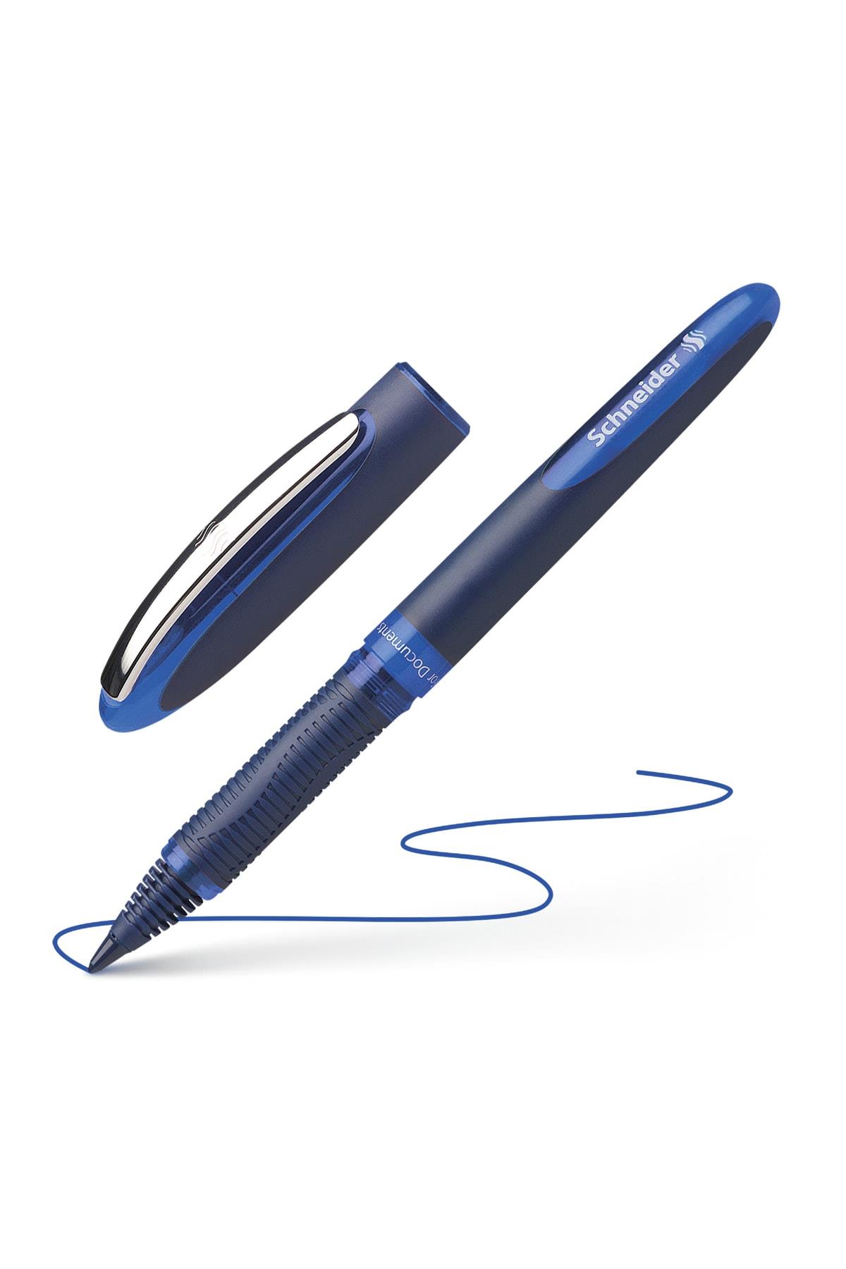 One Bussınes Mavi 0.6 Roller Kalem