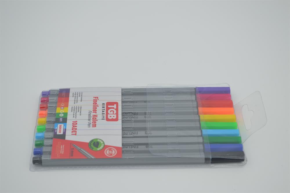 Tgb Fineliner 10'lu Kalem Seti