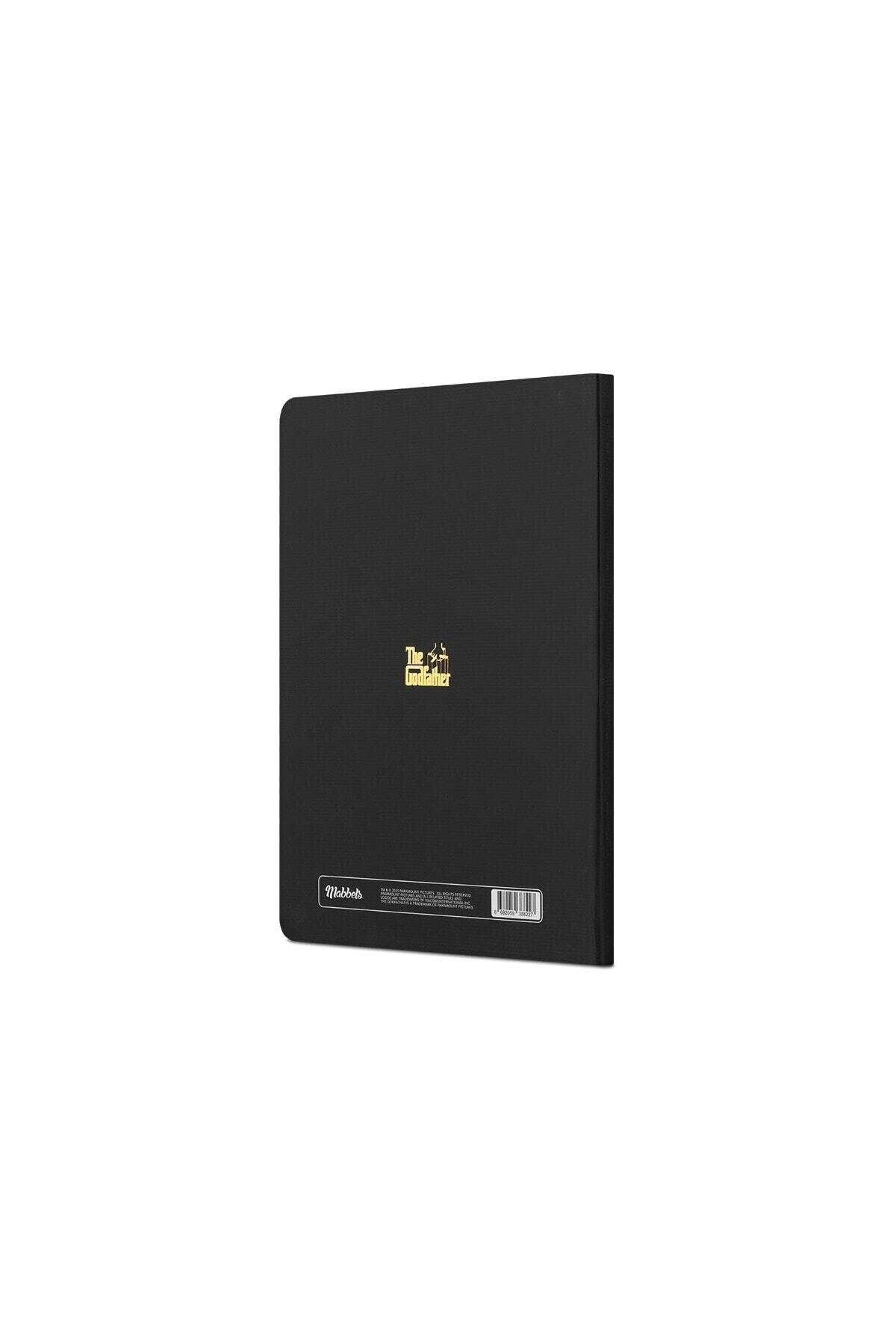 The Godfather Sert Kapak Butik Defter Siyah