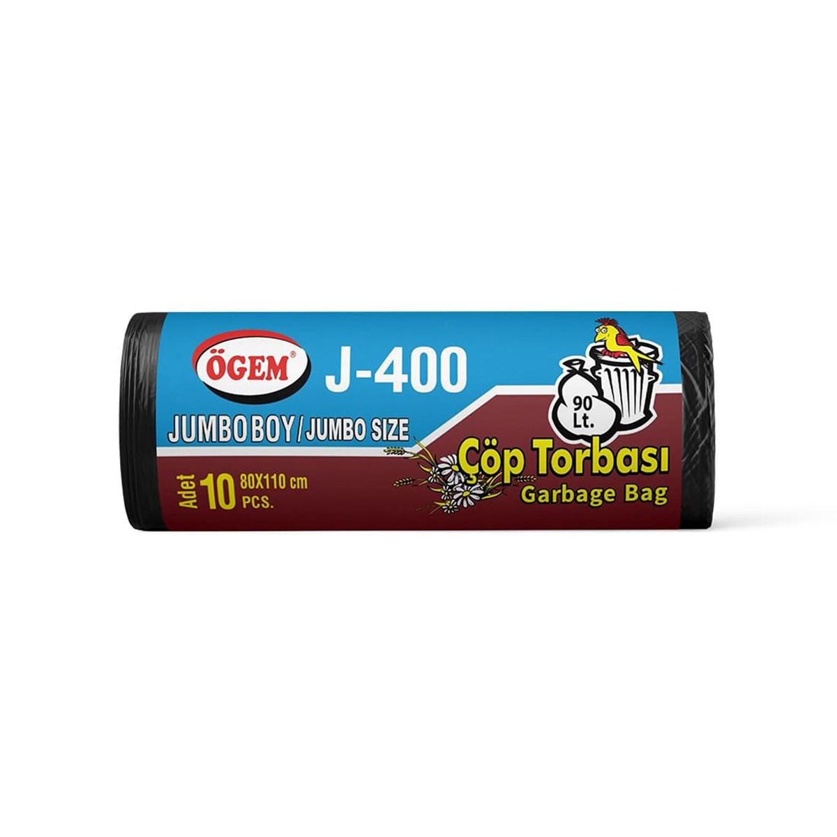 Toptan Çöp Torbası Jumbo Boy  80x110cm - J400 (1 Koli, 20 Adet)