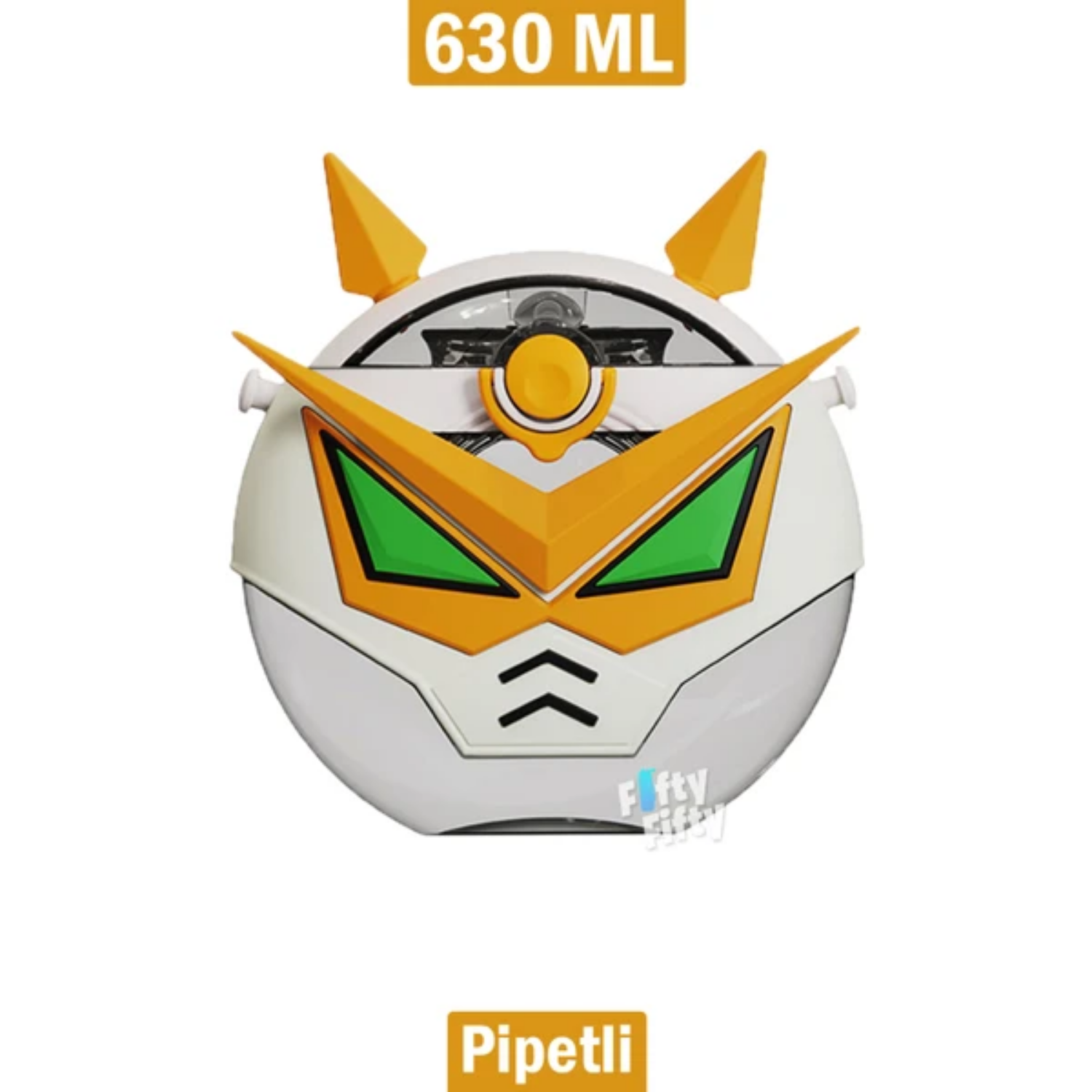 Vagonlife Cocosmile Özel Kutulu 630 ml Pipetli Robot Temalı Tritan Su Matarası Boyun AskılıVagonlife Cocosmile Özel Kutulu 630 ml Pipetli Robot Temalı Tritan Su Matarası Boyun Askılı