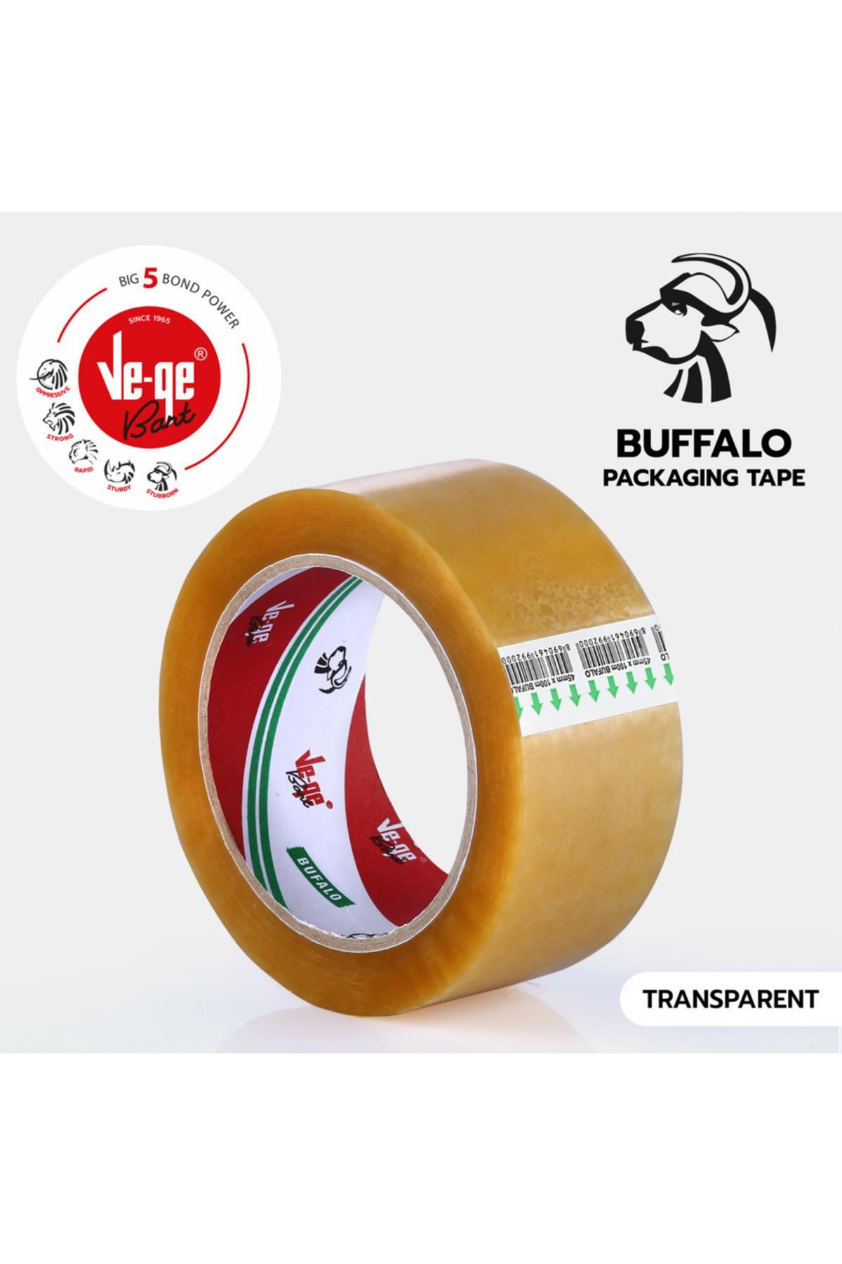 Vege Koli Bantı Bufalo 45x100 Şeffaf 1 PAKET 6LI