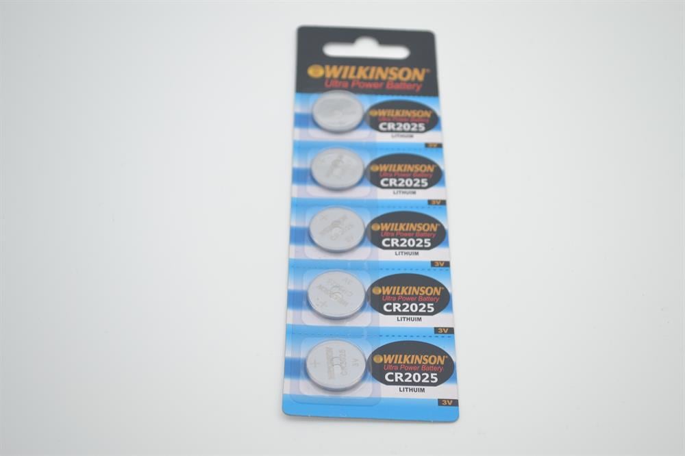 Wilkinson CR2025 3 V Lityum Pil 5'li