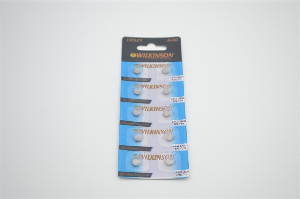 Wilkinson LR521 AG0 179 /1.5 V Lityum Pil 10'LU