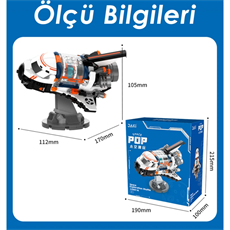 Nessiworld JK8507 Jaki Uzay Keşif Mekiği Blok Seti -Vagon LifeNessiworld JK8507 Jaki Uzay Keşif Mekiği Blok Seti -Vagon Life