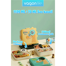 Vagonlife Lunch Box 1120 ml (Sızdırmaz,karışmaz Üç Bölmeli) Sos Kaseli Yeni Nesil Sefer TASI-FFLBOX10082Vagonlife Lunch Box 1120 ml (Sızdırmaz,karışmaz Üç Bölmeli) Sos Kaseli Yeni Nesil Sefer TASI-FFLBOX10082